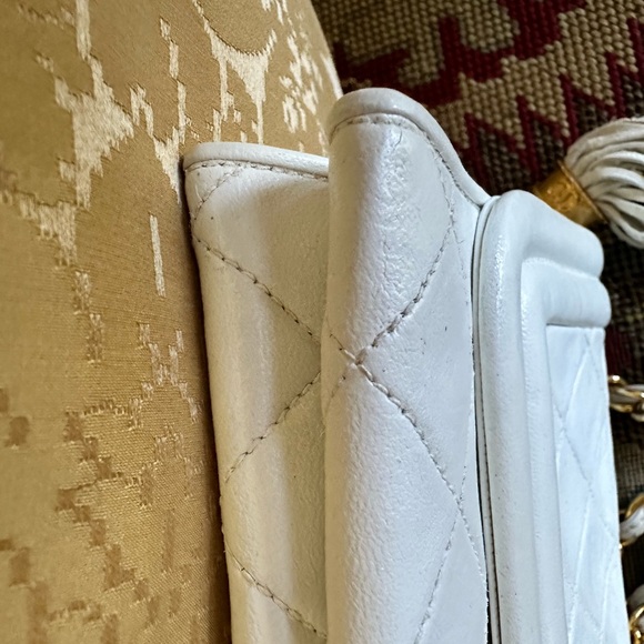 authentic Chanel white purse - Picture 7 of 11